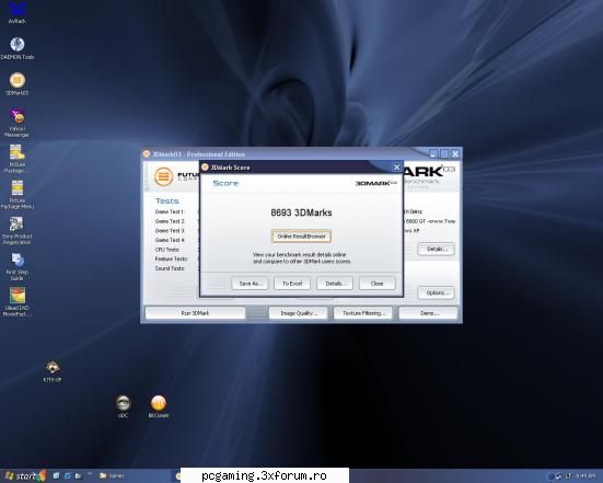 ce scoare posedatzi ? :d

dupa o de win .. o sa revin cu un scor mai bun :) 3dmark 2003