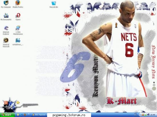 Desktop-ul - mda..changed desktop picture...:) - Vorbe`n vant