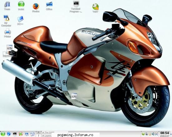 Desktop-ul - al meu desktop .. momentan e cam golash :) - Vorbe`n vant