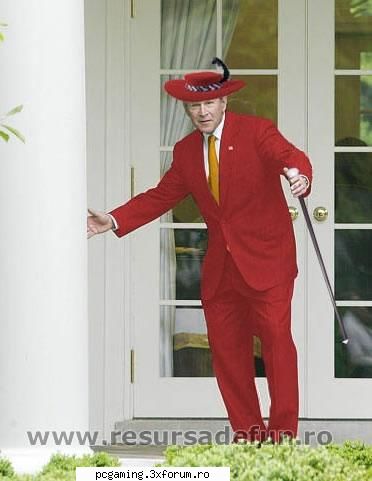 Poza Zilei - Acesta este adevaratul George .W. Bush ;);) - Groapa de Gunoi