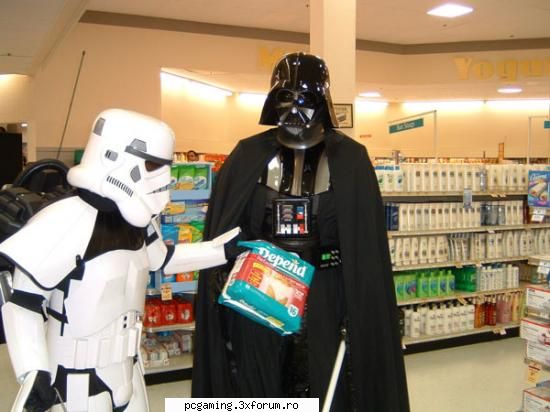 Poza zilei 2 - Dark Force gone shopping - Vorbe`n vant