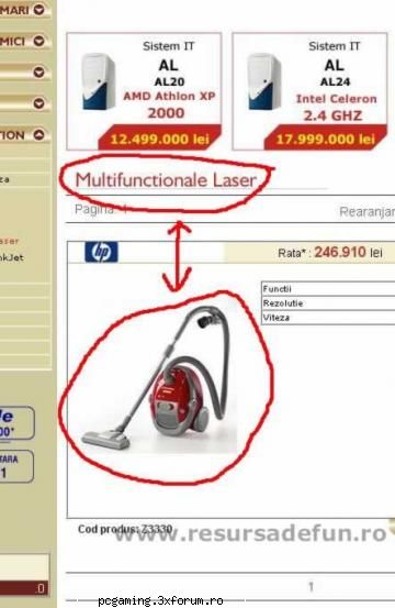 Poza zilei 2 - Multifunctionala laser - Vorbe`n vant