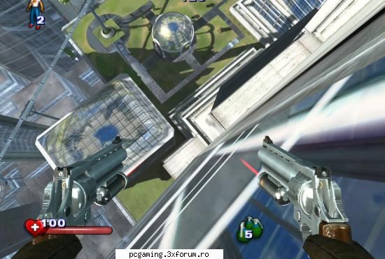 Serious Sam 2 - screen 6 -top peste balustrada rezulta...aaaaaaaaa - Reviews
